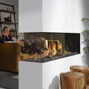 Element 4 Summum 140 RD Gas Fire - 3 Sided