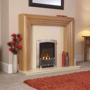 Flavel Caress Contemporary HE Slide Control Inset Gas Fire