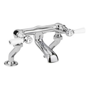 Hudson Reed Hex Cross Head Deck Mounted Bath Filler Tap