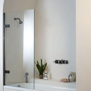 Matki Eauzone Plus Wall Hinged Bath Screen
