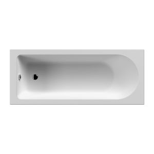 Nuie Barmby 1800 x 800mm Round Acrylic Bath
