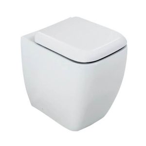 RAK MP16AWHA Metropolitan Back To Wall Pan With Seat