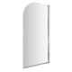 Nuie Pacific 1435 x 785mm Round Bath Screen