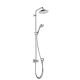 Hansgrohe Croma 220 Reno Showerpipe with Swivelling Shower Arm