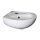Nuie Melbourne Corner Wall Hung Basin White 449mm