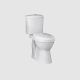 Nuie Doc M Comfort Height Close Coupled Toilet & Seat