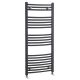 Nuie Square Ladder Towel Rail Anthracite 1150 x 500mm