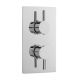 Nuie Quest Twin Themostatic Concealed Shower Valve