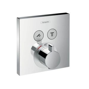 Hansgrohe ShowerSelect Concealed Thermostat Valve for 2 Outlets