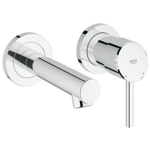 Grohe Concetto 2-Hole Wall Mounted Basin Mixer Tap - 19575001