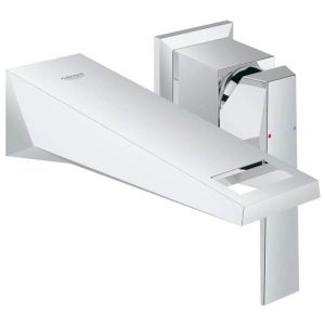 Grohe Allure Brilliant 2-Hole Wall Mounted Basin Mixer Tap - 19781000