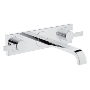 Grohe Allure 3-Hole Wall Mounted Basin Mixer Tap - 20193000