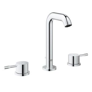 Grohe Essence New 3 Hole M-Size Basin Mixer Tap