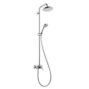 Hansgrohe Croma 220 Showerpipe with Mixer Shower Set