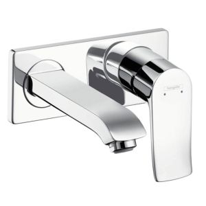 Hansgrohe Metris LowFlow Basin Mixer with 165mm Spout