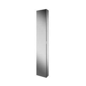 HIB Eris 30 Aluminium Tall Cabinet with Mirrored Sided