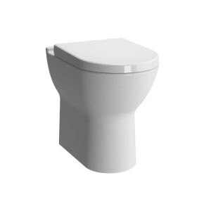 Vitra S50 Comfort Height Back To Wall WC Pan White - 5369L003-0075