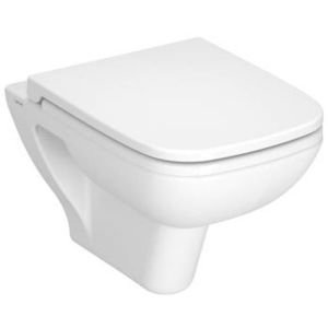 Vitra S20 Wall Hung WC Pan & Soft Close Seat White