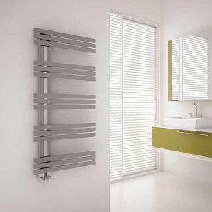 Carisa Alias Stainless Steel Vertical Towel Radiator 1000x500