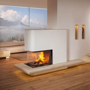 Spartherm Arte 3-sided Built-in Wood Stove - Arte U70h