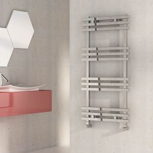 Carisa Baron Aluminium Vertical Towel Radiator