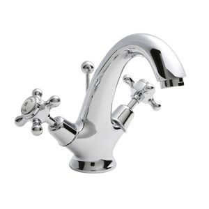 Hudson Reed Topaz Dome Basin Mixer Tap with Waste