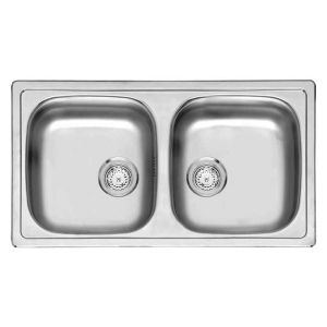 Reginox Comfort BETA 20 Inset 2 Bowl Kitchen Sink
