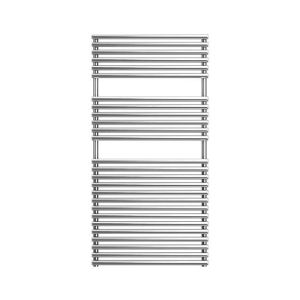Bisque Straight Front Towel Rail Chrome