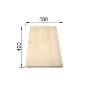 Blanco Chopping Board Wood 280 x 490mm