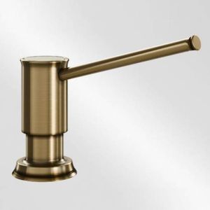 Blanco Livia Soap Dispenser - Brass Galvanic
