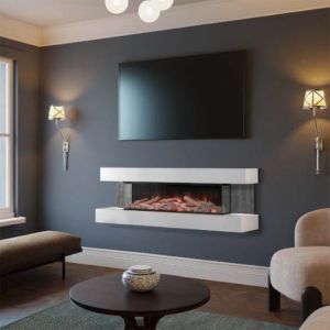Evonic Crenshaw Wall Mounted Flame Effect Electric Fire