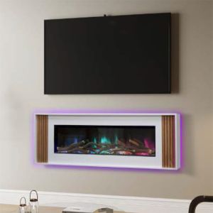 Evonic Revera Wall Mounted Flame Effect Electric Fire