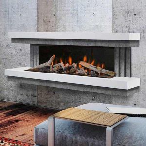 Evonic Gilmour 10 Electric Soapstone Fire Suite