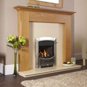 Flavel Caress Plus Contemporary Open Fronted Inset Gas Fire
