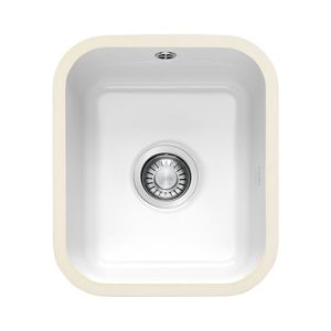 Franke VBK 110-33 Undermount 1 Bowl Kitchen Sink Ceramic White