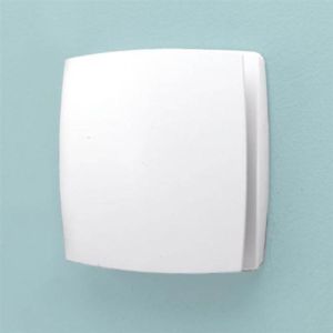HIB Breeze Bathroom Wall Mounted SELV Fan White