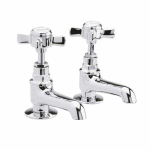 Nuie Beaumont Traditional Pair Of Basin Tap