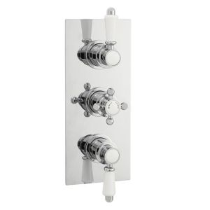 Nuie Victorian Triple Concealed Thermostatic Shower Valve