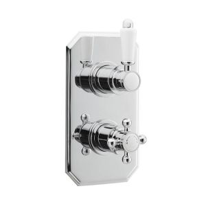 Nuie Victorian Twin Concealed Thermostatic Shower Valve