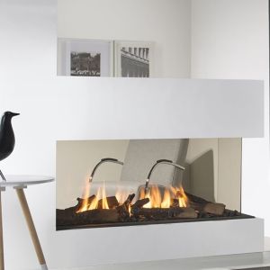 Element 4 Lucius 100 3-Sided Gas Fire