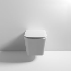 Nuie Ava Rimless Wall Hung Toilet & Soft Close Seat