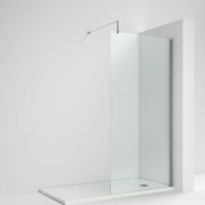 Premier Wetroom Glass Shower Screen 900mm - WRS090