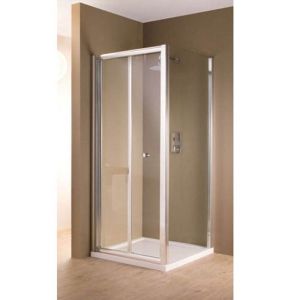 Nexus - Bifold Shower Door 1000mm - Optional S- panel