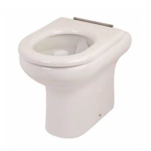 RAK Compact Rimless 425mm High Back to Wall  Special Needs Toilet