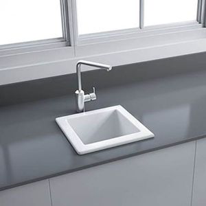 RAK Laboratory 2 Ceramic Kitchen Sink - Single Bowl