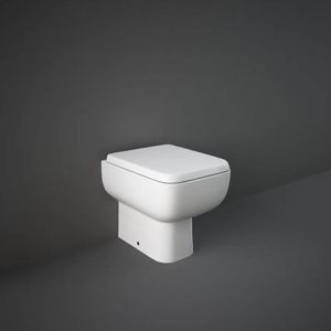 RAK Series 600 Rimless Back to Wall Toilet - Soft Close Seat