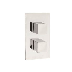 Hudson Reed Lennox Twin Concealed Thermostatic Shower Valve - SQR3210