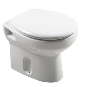 Roca Laura Single Floor Standing Back To Wall Pan White