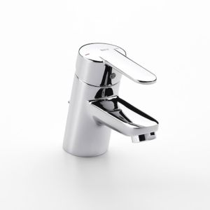 Roca Victoria V2 Single Lever Basin Mixer Tap With Pop-up Waste