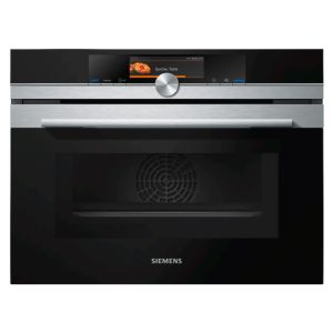 Siemens iQ700 Compact Steam Oven With Microwave - CM678G4S1